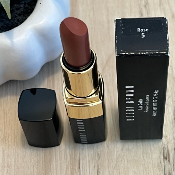 Bobbi Brown Luxe Lip Color in Rose 5 FULL SIZE NIB - Picture 2 of 6